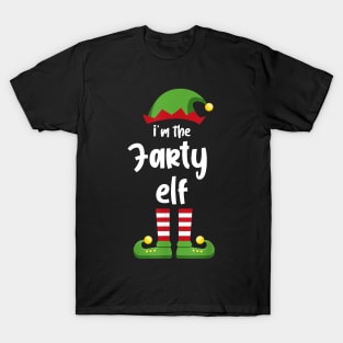 I'm The Farty Elf Family Matching Christmas Pajama Gifts T-Shirt